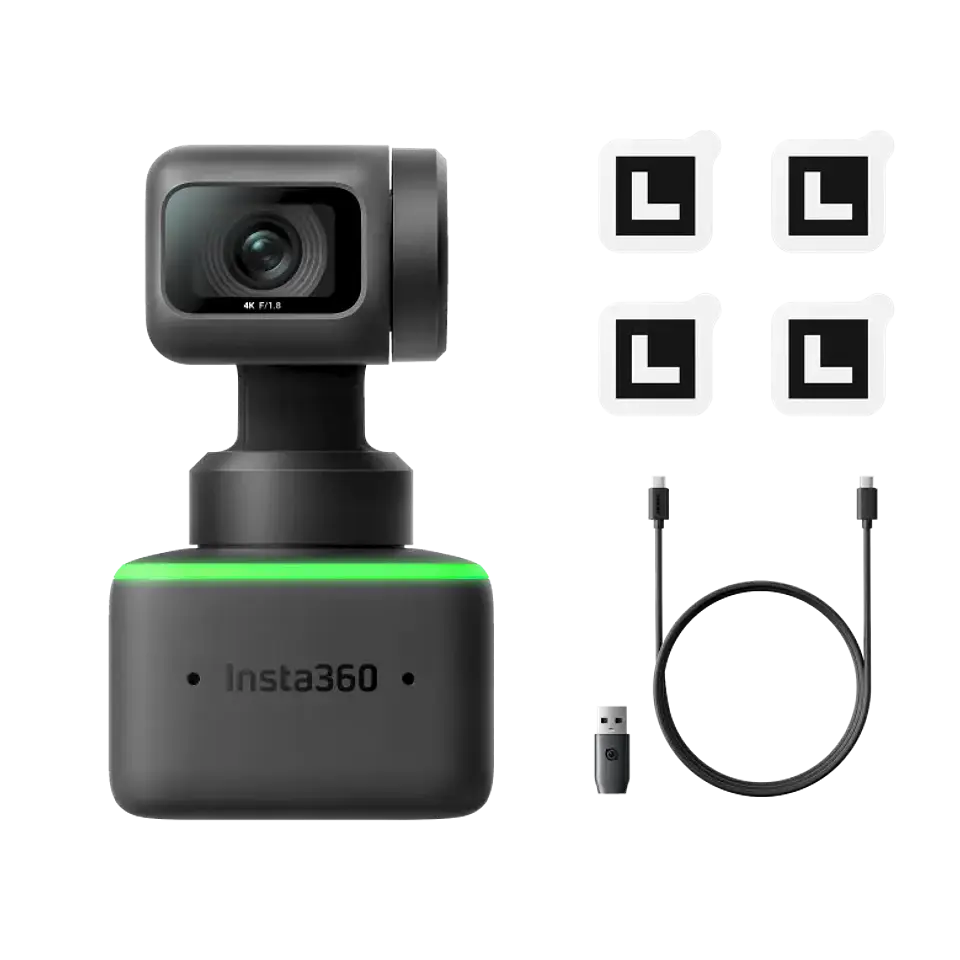 Nueva Cámara Insta360 Link Webcam Video 4k con IA 2