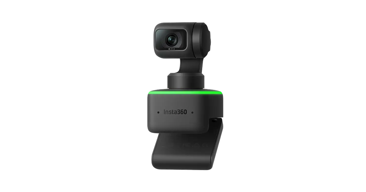 Cámara Insta360 Link Webcam Video 4k con IA