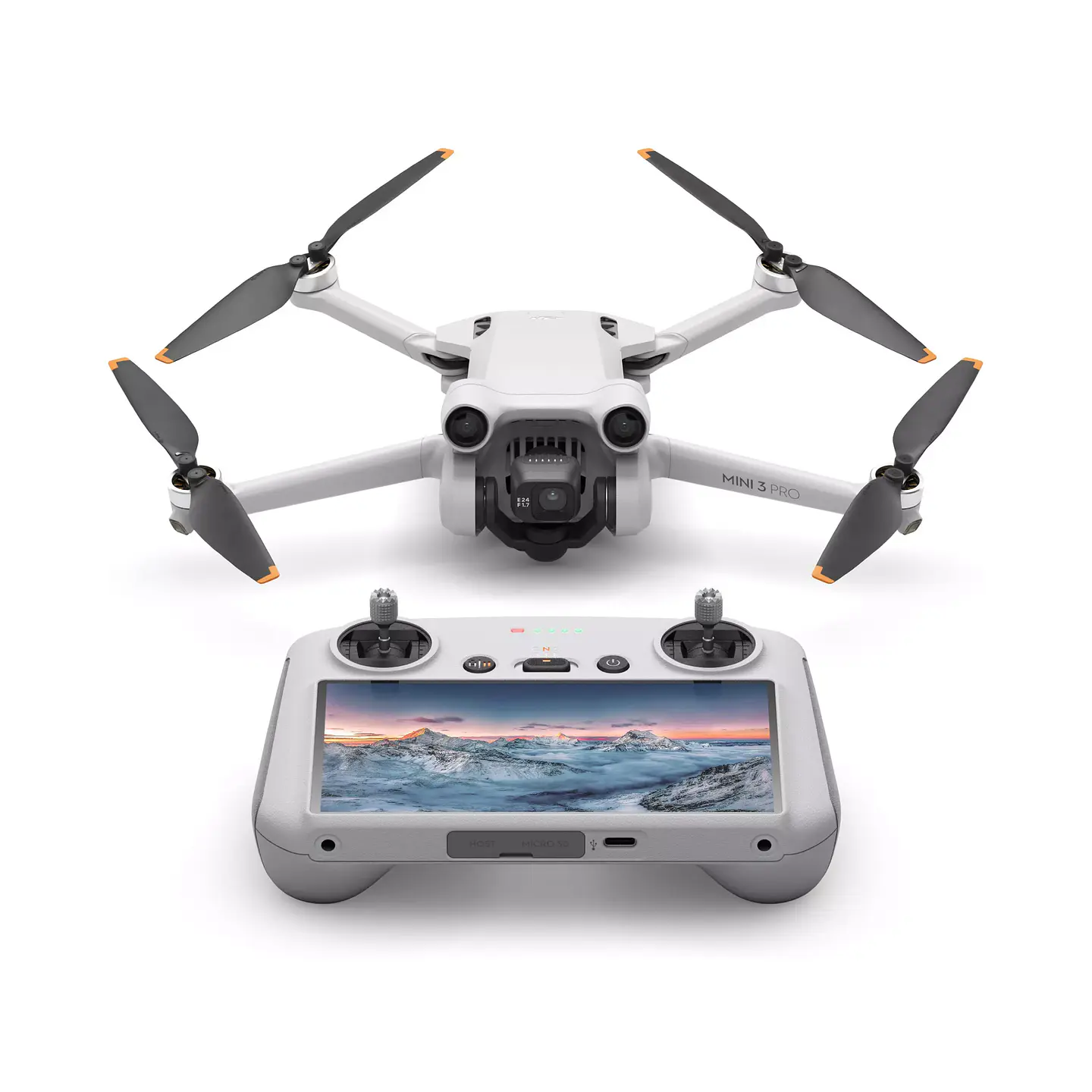 Drone Dji Mini 3 Pro RC Control Pantalla LCD 4K HDR 48mpx 1