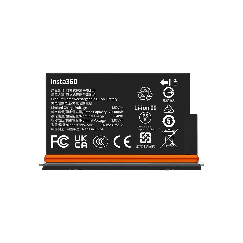 Nueva Ultra Bateria Original Para Insta360 X5 1