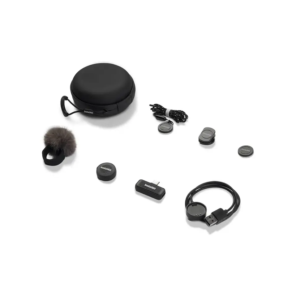 Micrófono Mic Air Insta360 Original para X5 Ace Pro 2 y celular 4