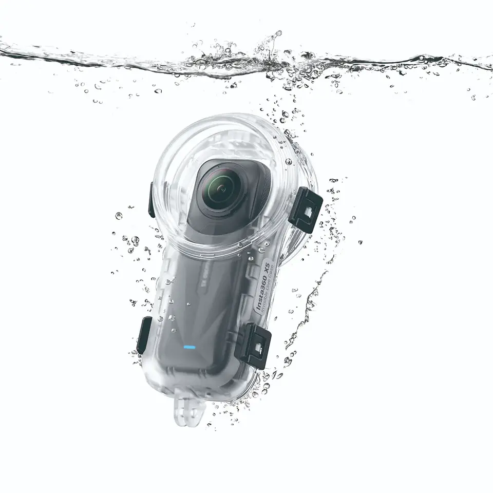 Carcasa Agua Dive Case Original para Insta360 X5 1