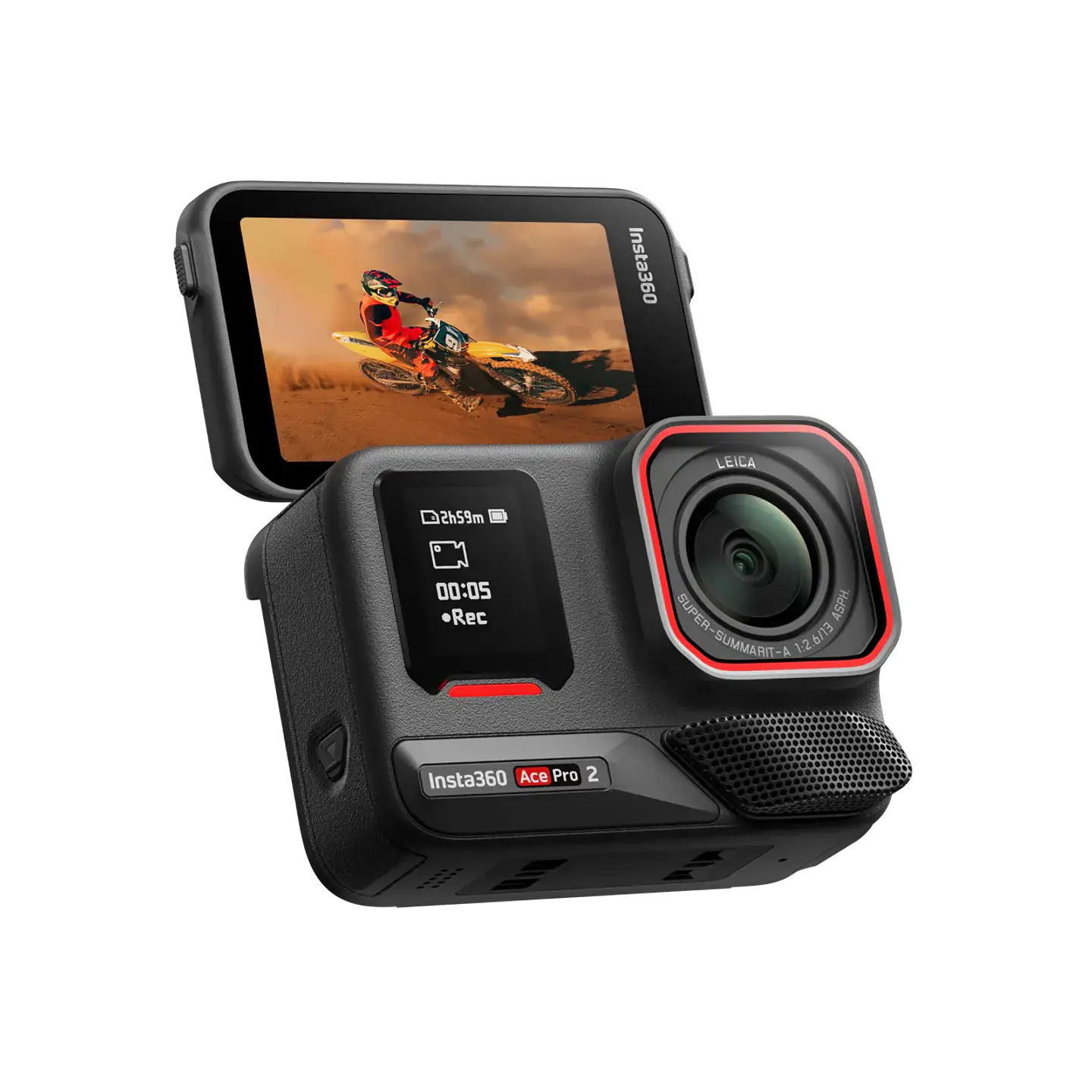 Nueva Cámara Insta360 Ace Pro 2 8k Lente Leica IA Lcd giratorio táctil 3