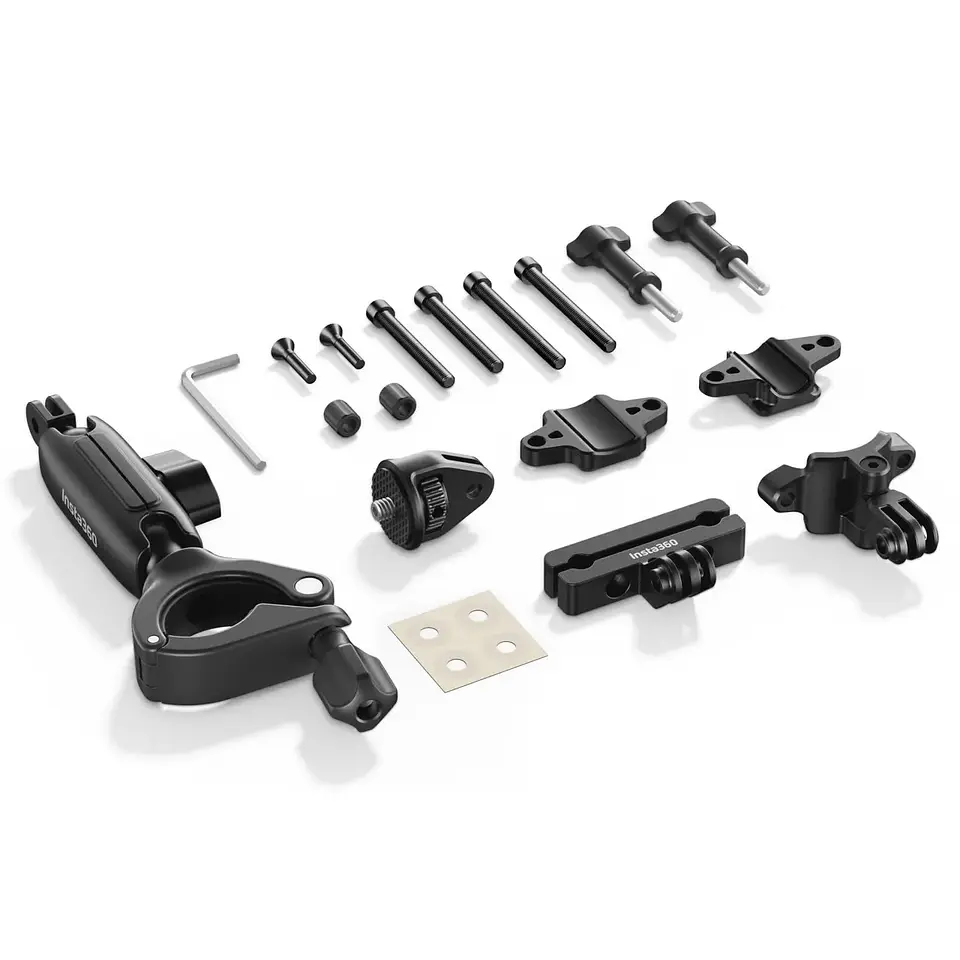 Kit de montura trasera de bicicleta Doble Pinza Insta360 3