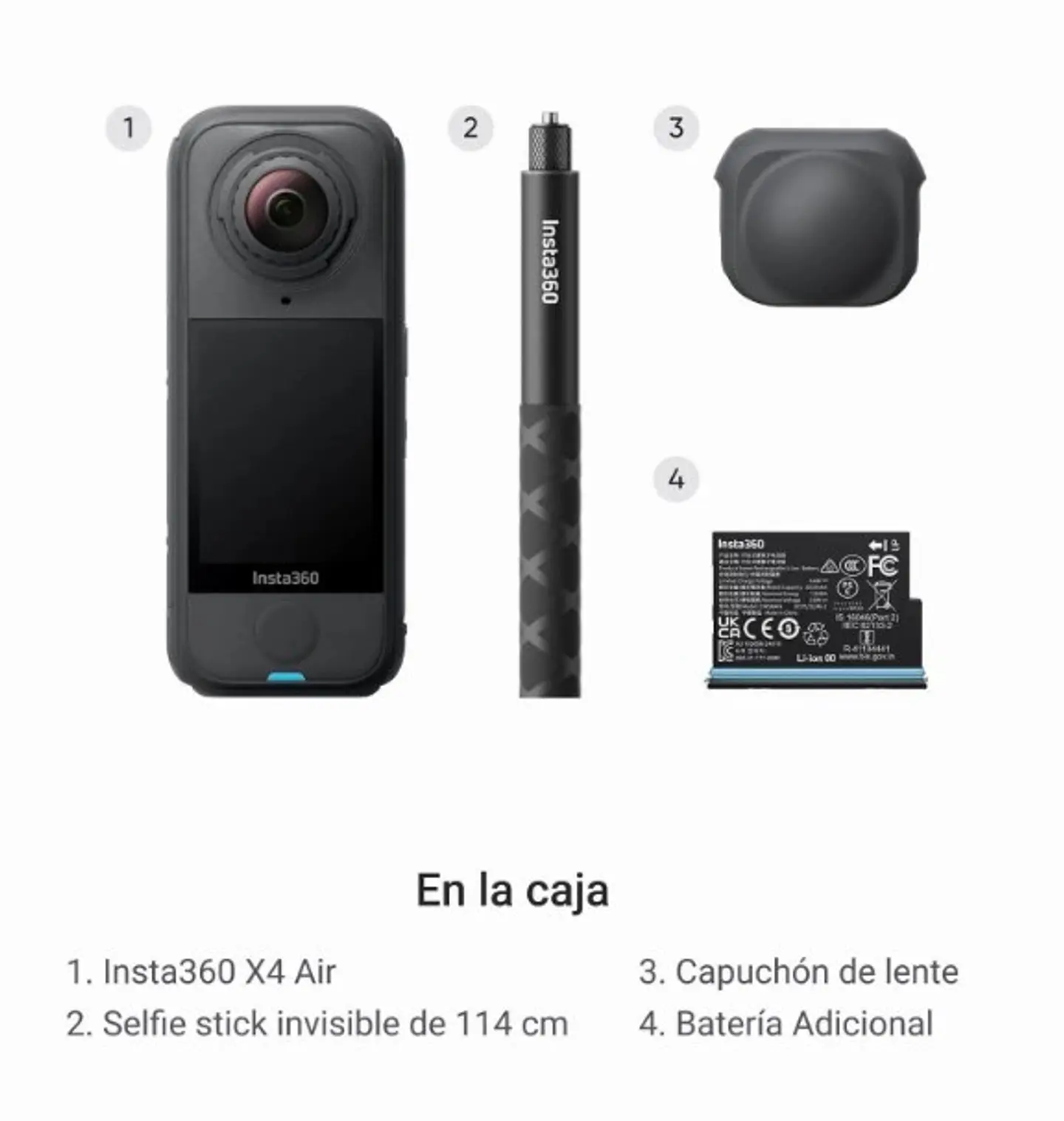 Insta360 X4 Air Combo 8k 2