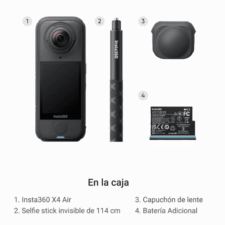 Insta360 X4 Air Combo 8k 2