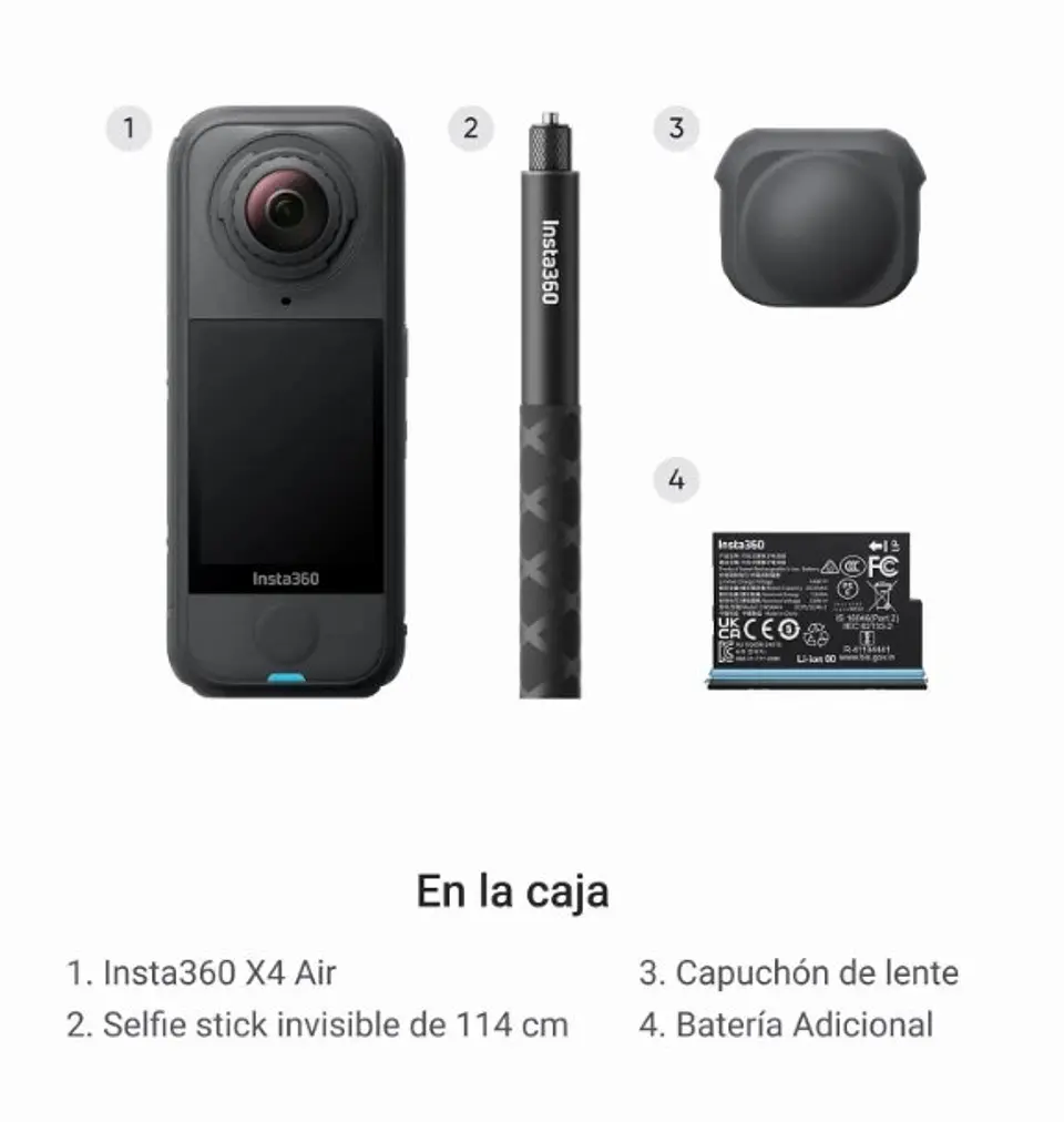 Insta360 X4 Air Combo 8k 2