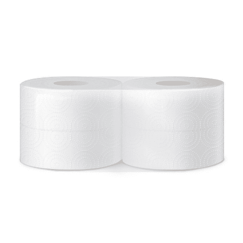 Papel Higiénico 500 mts – Pack x4 Rollos | Jumbo Industrial