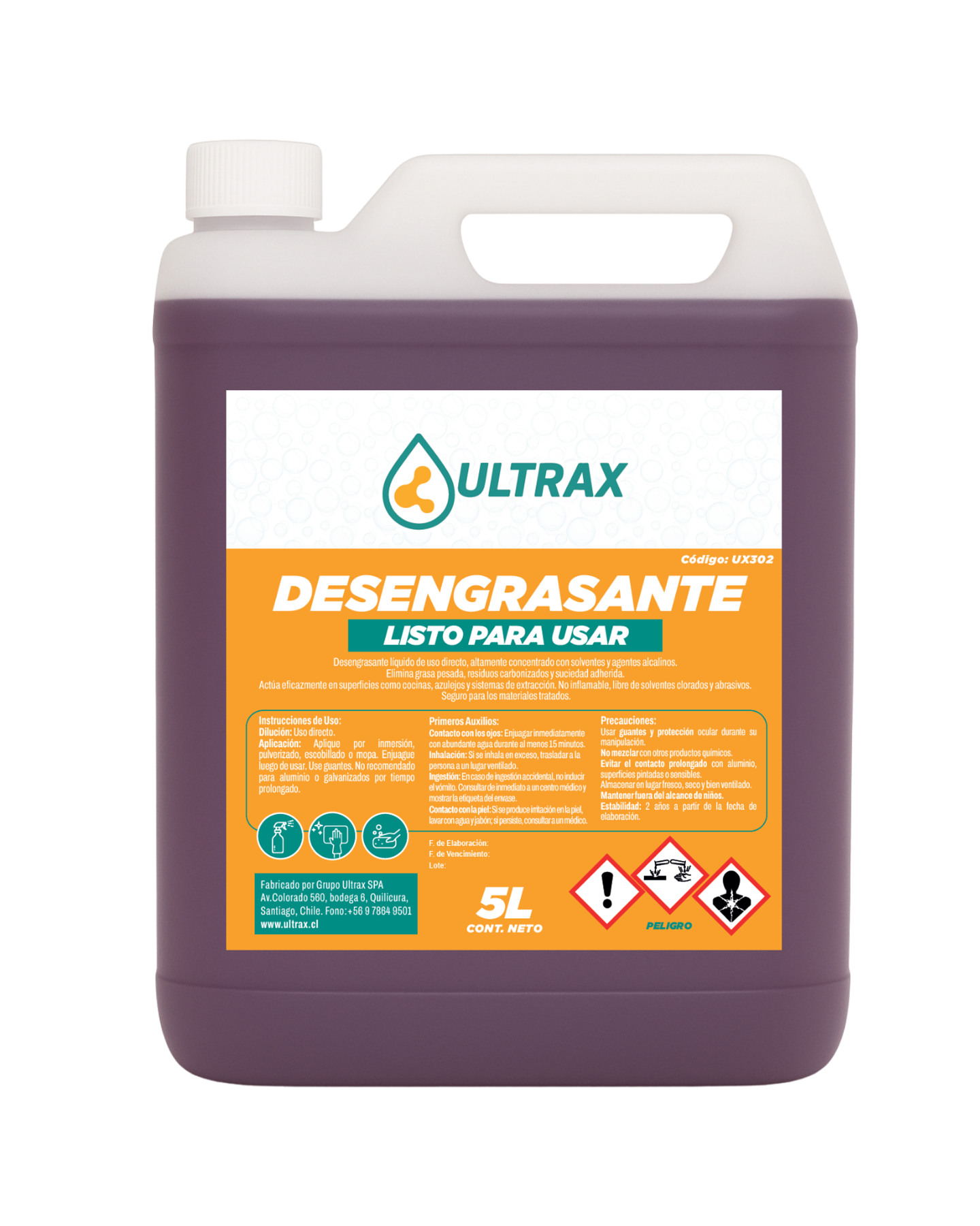 Desengrasante ULTRAX 5L 1
