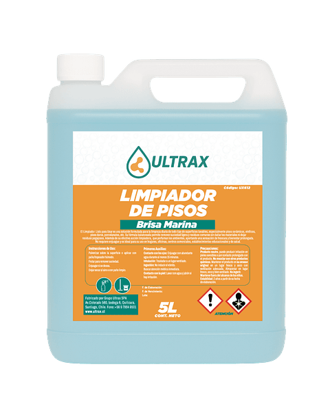 Limpiador de Pisos Brisa Marina ULTRAX 5L