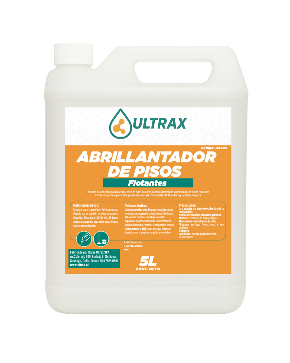 Abrillantador de Pisos Flotantes ULTRAX 5L 1