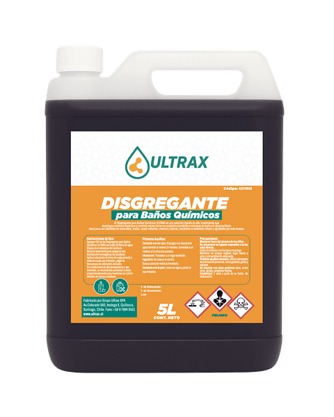Disgregante para Baños Químicos ULTRAX 5L