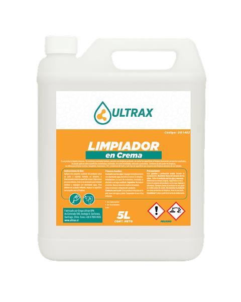 Limpiador en Crema ULTRAX 5L