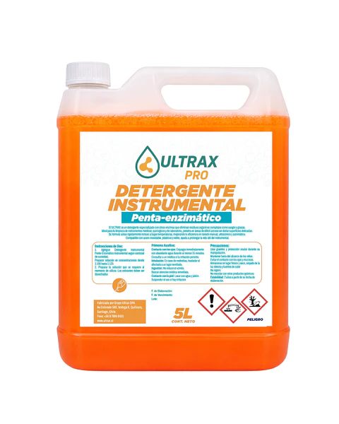 DETERGENTE INSTRUMENTAL PENTA-ENZIMÁTICO ULTRAX PRO