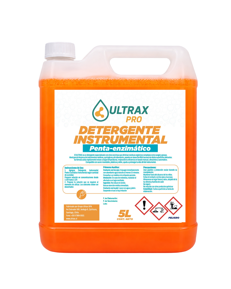 DETERGENTE INSTRUMENTAL PENTA-ENZIMÁTICO ULTRAX PRO 1