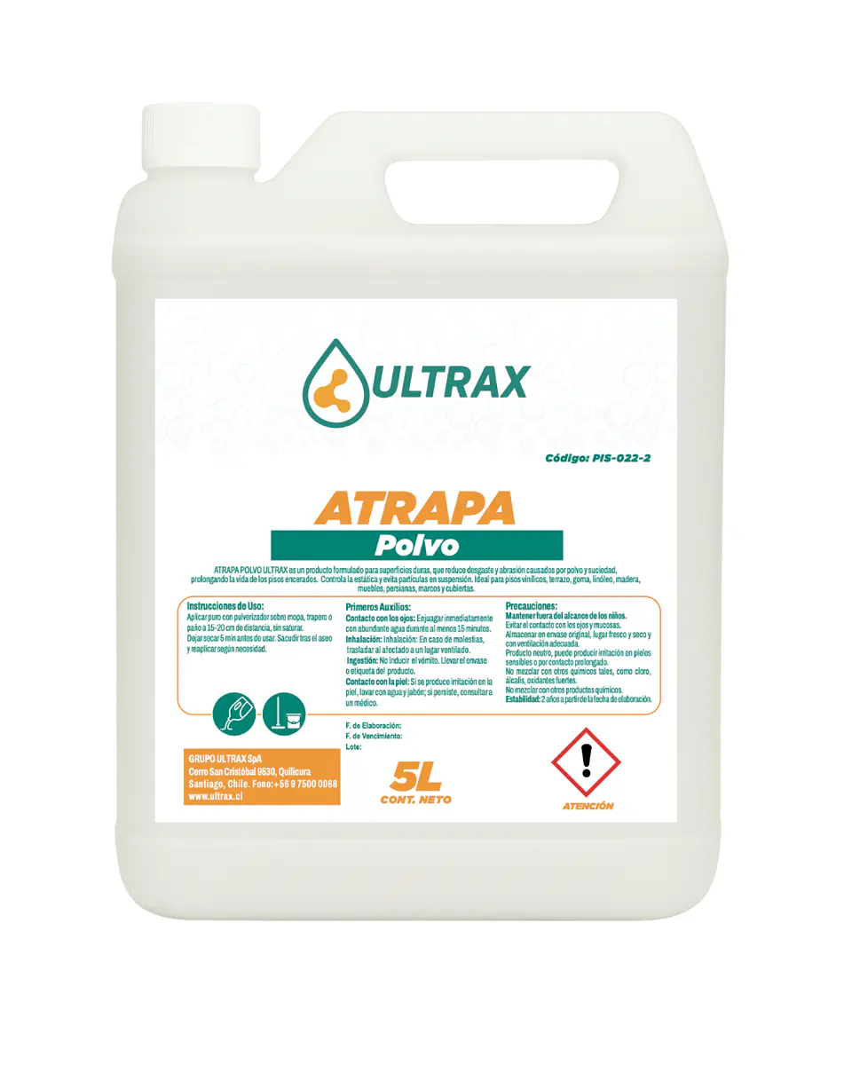 ATRAPA POLVO ULTRAX ENV 5L 1