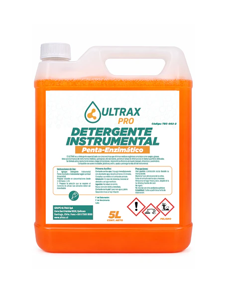 DETERGENTE INSTRUMENTAL PENTA-ENZIMÁTICO ULTRAX PRO