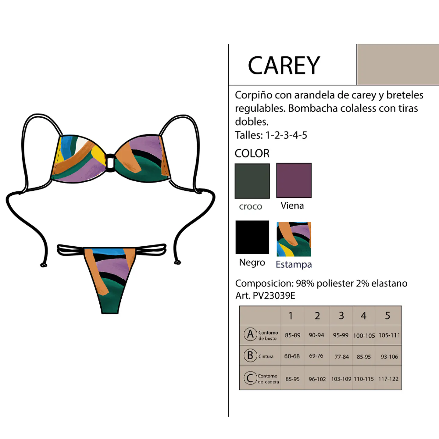 Bikini Carey Viena 6