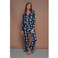 Pijama Lucie Milos Azul Polera/Pantalón - Miniatura 2