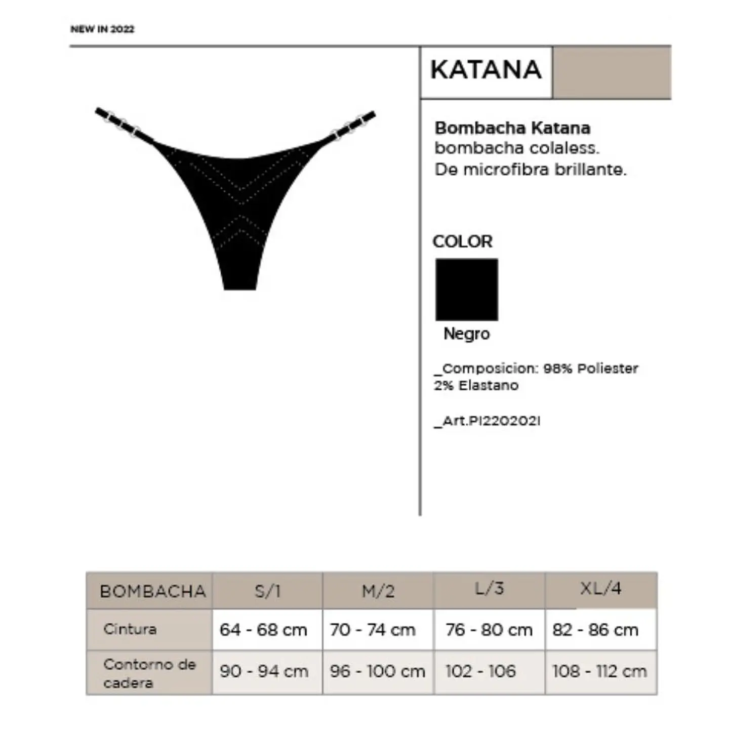 Conjunto Night & Sexy Katana 9