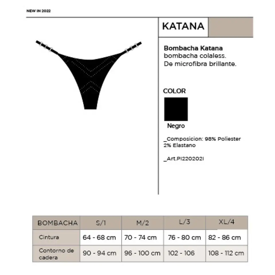 Conjunto Night & Sexy Katana 9