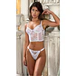 Conjunto Corset Night & Sexy Naomi Blanco - Miniatura 4