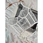 Conjunto Corset Night & Sexy Naomi Blanco - Miniatura 9