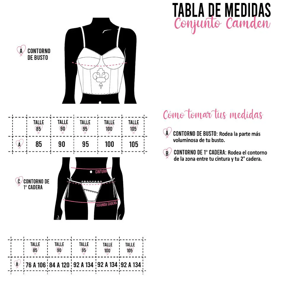 Conjunto Night & Sexy Camden Negro 9