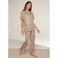 Pijama Emilia Animal Print Polera/Pantalón - Miniatura 3