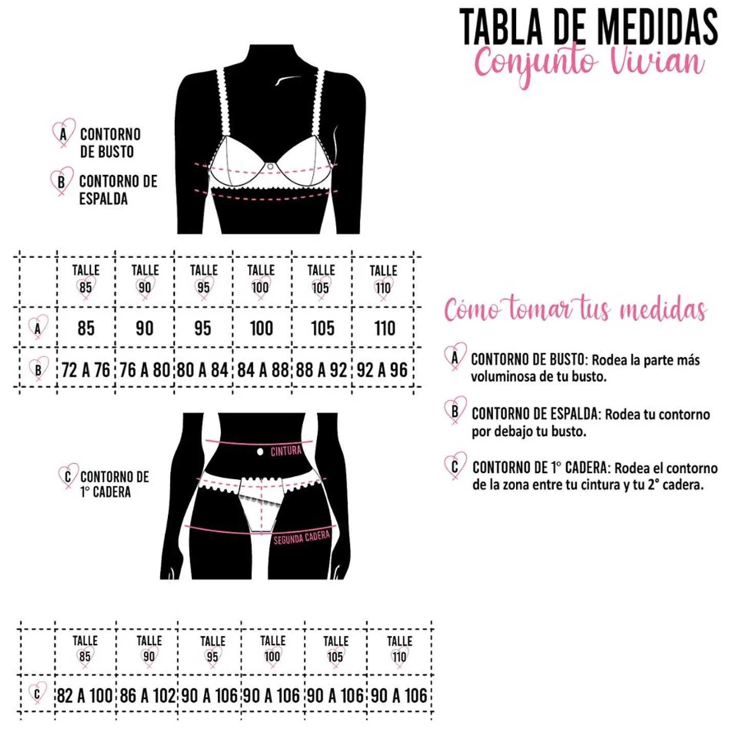 Conjunto Night & Sexy Vivian Negro 8