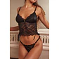 Conjunto Night & Sexy Kylie Negro - Miniatura 9