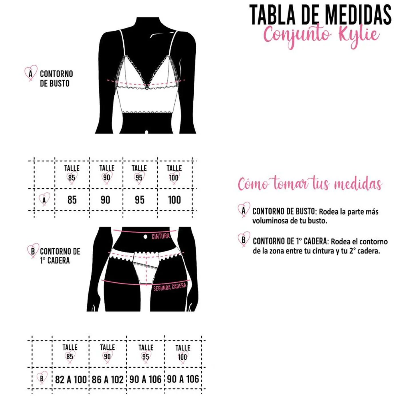 Conjunto Night & Sexy Kylie Negro 14
