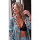 Pijama Joy Chipre Azul Camisa/Pantalón - Miniatura 7