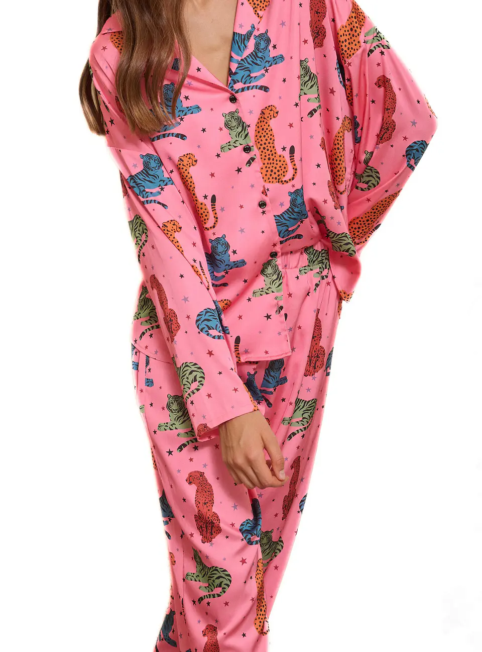 Pijama Olive Punalu Fucsia Camisa/Pantalón 2