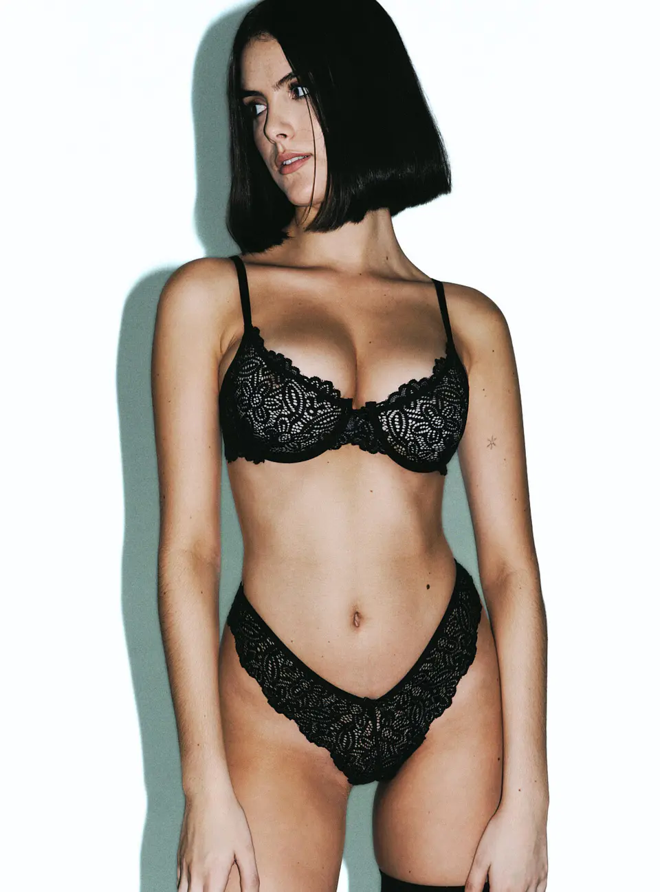 Conjunto Nigth & Sexy Horny Negro 1