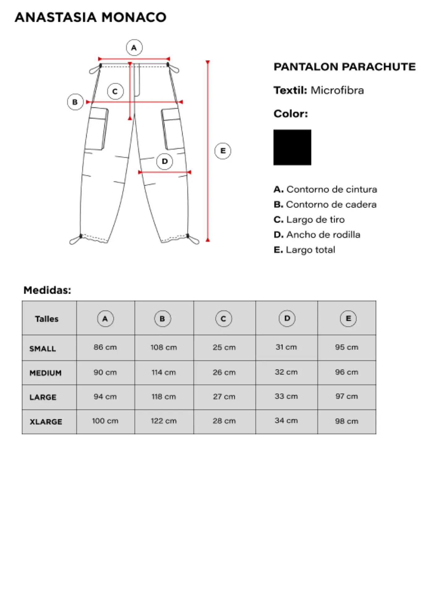 Pantalón Parachute 5