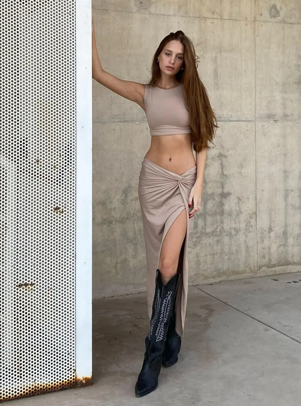 Falda Iris Nude 1
