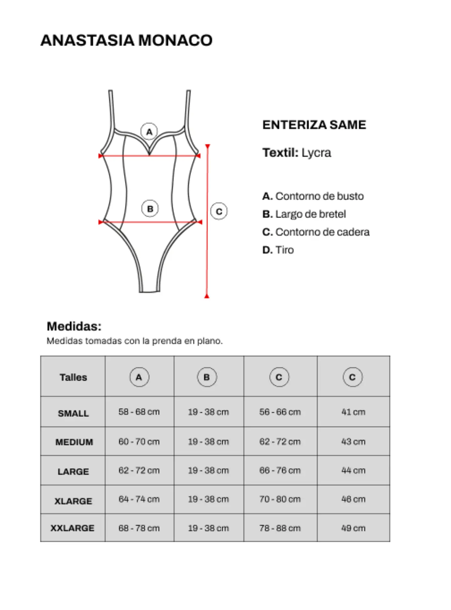 Enteriza Franca Suiza Negro 7