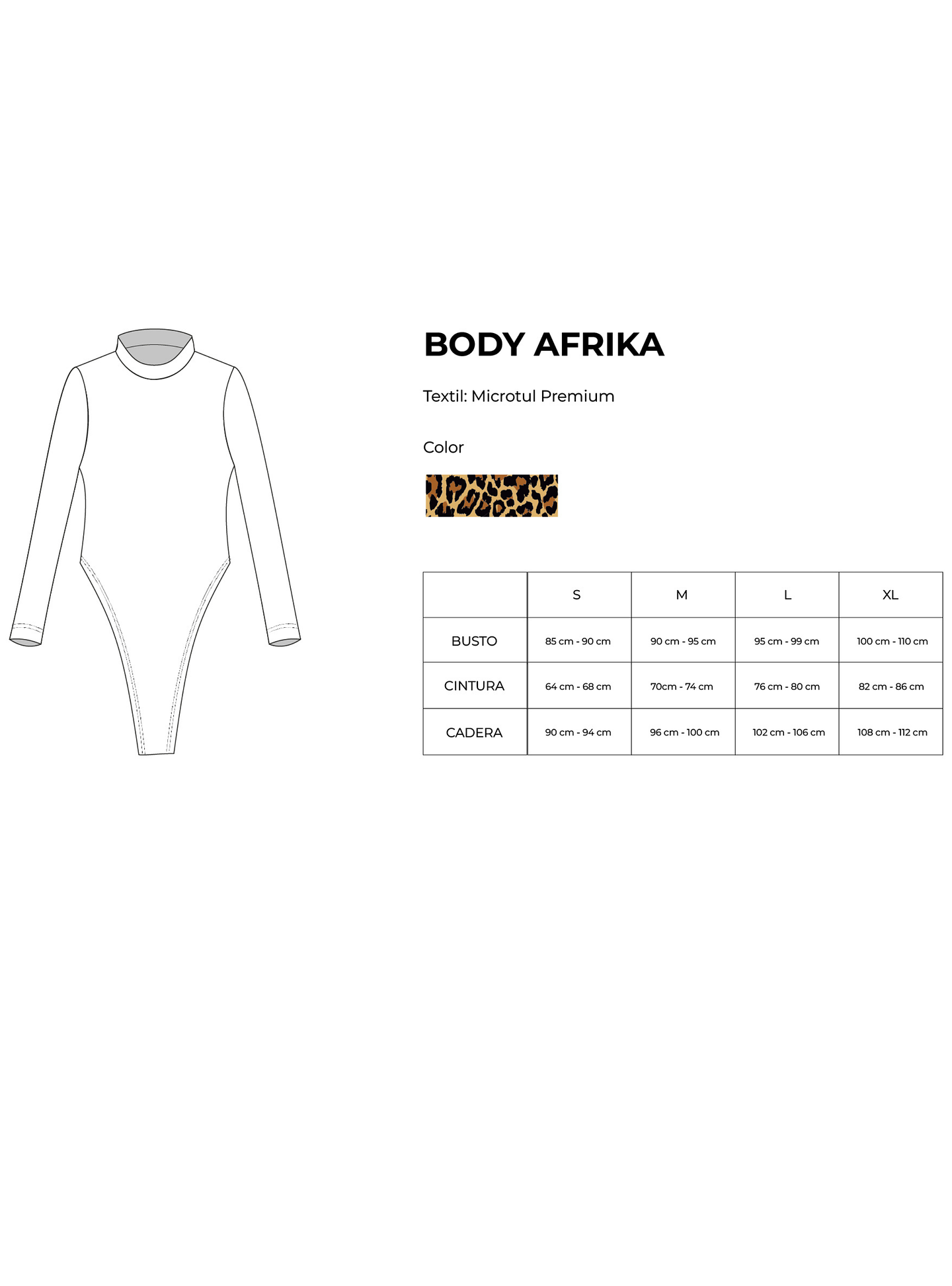 Body Afrika Animal Print  5