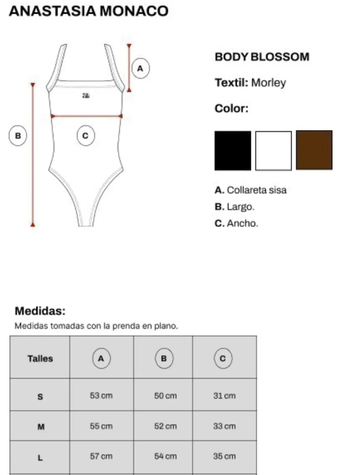 Body Blossom Negro 5