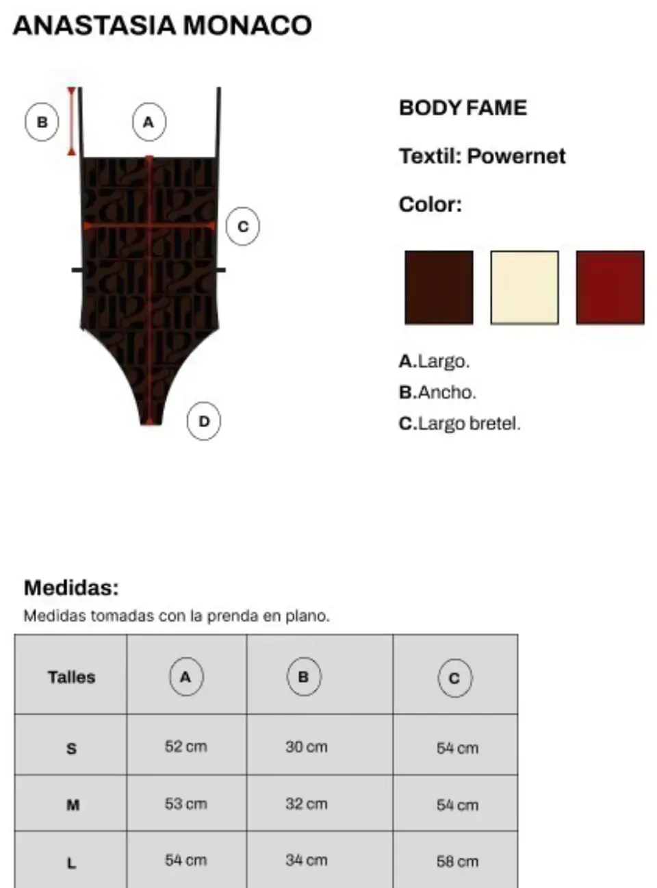 Body Fame Estampa Crema 4