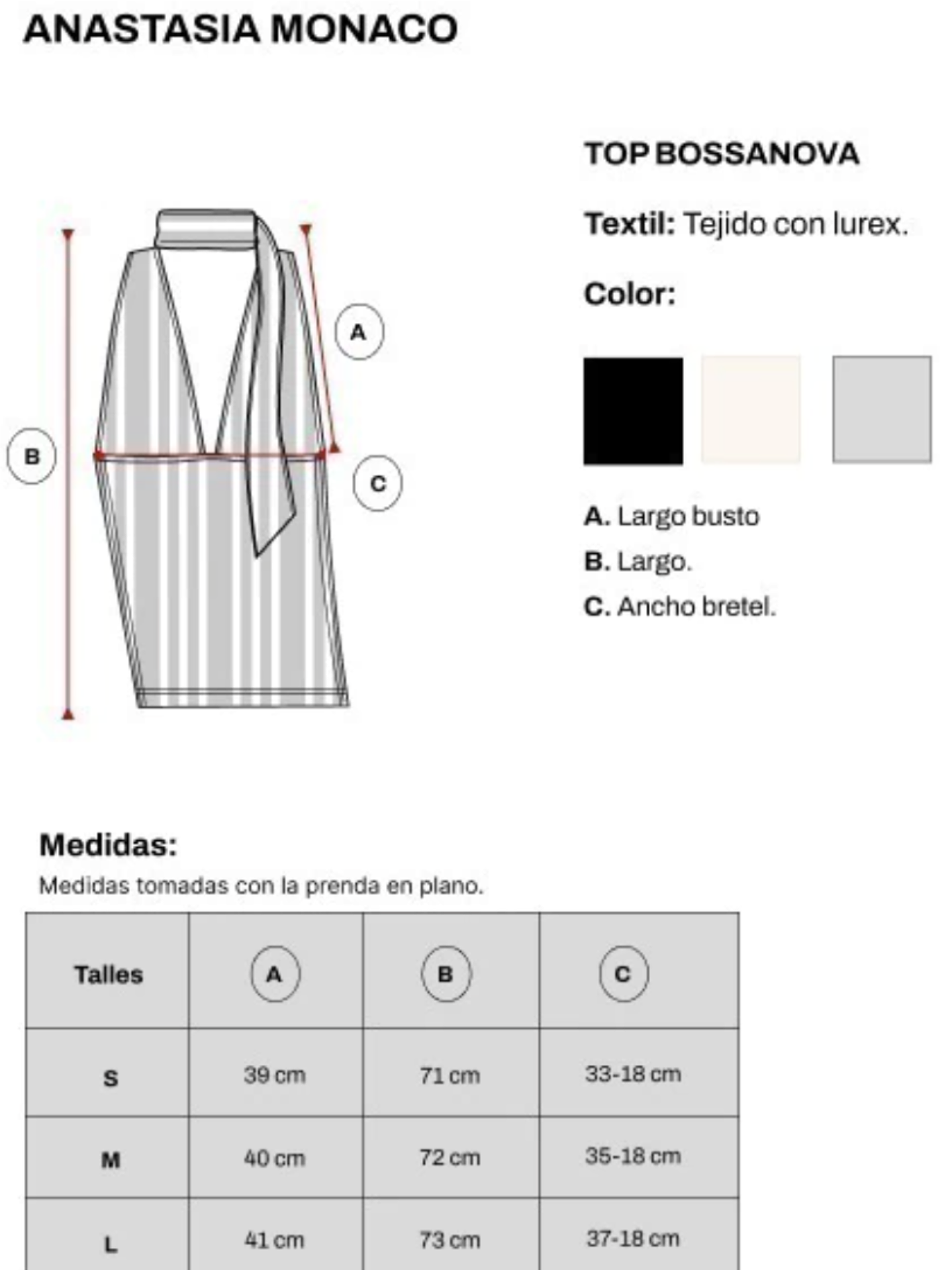 Top Bossanova Gris 4