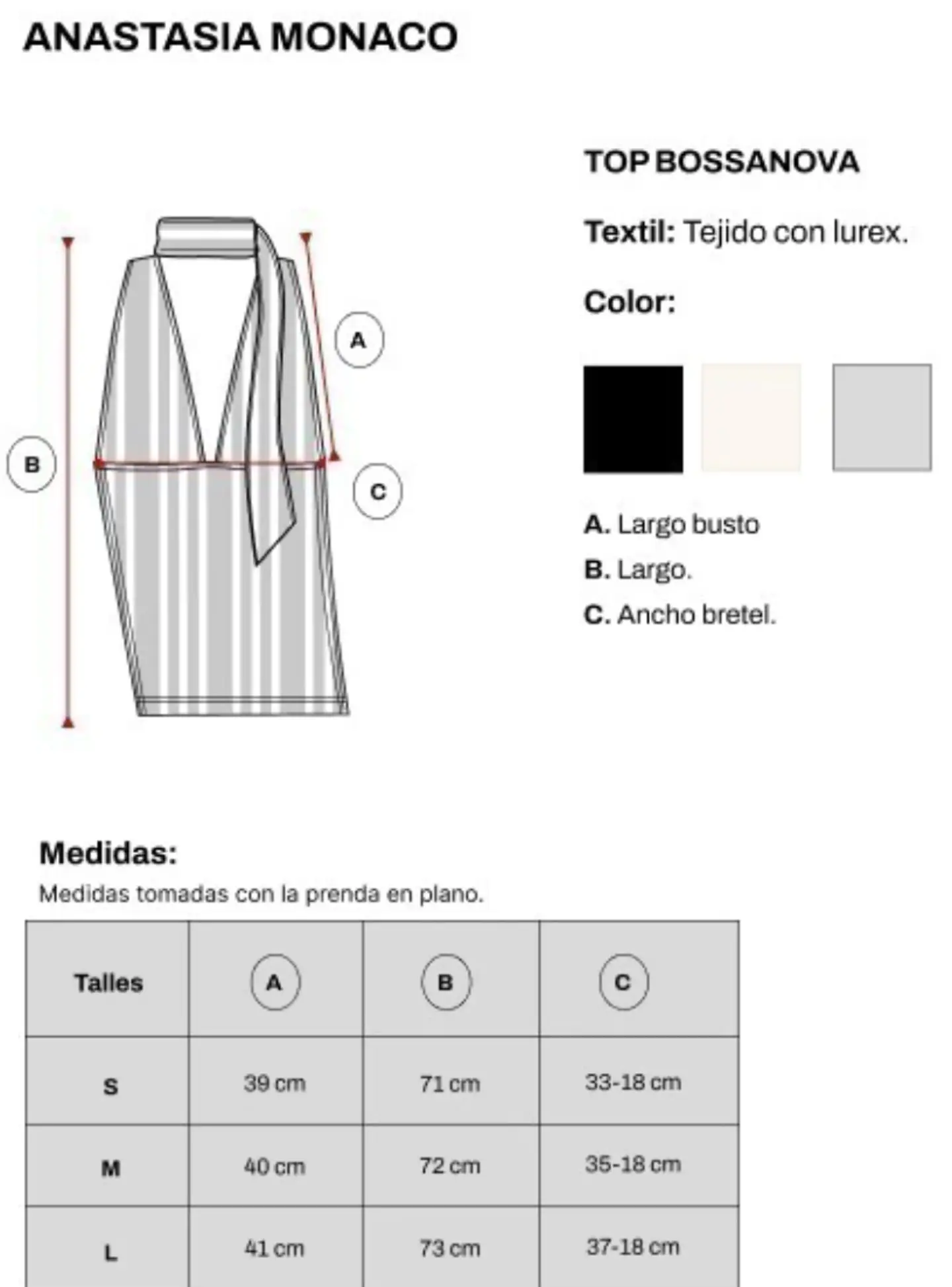 Top Bossanova Gris 4