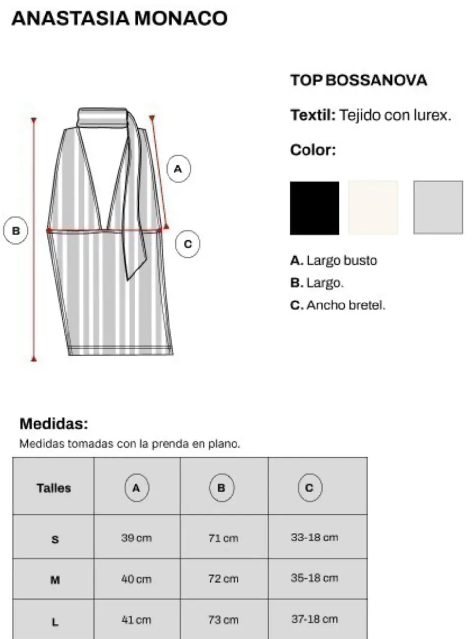 Top Bossanova Gris 4