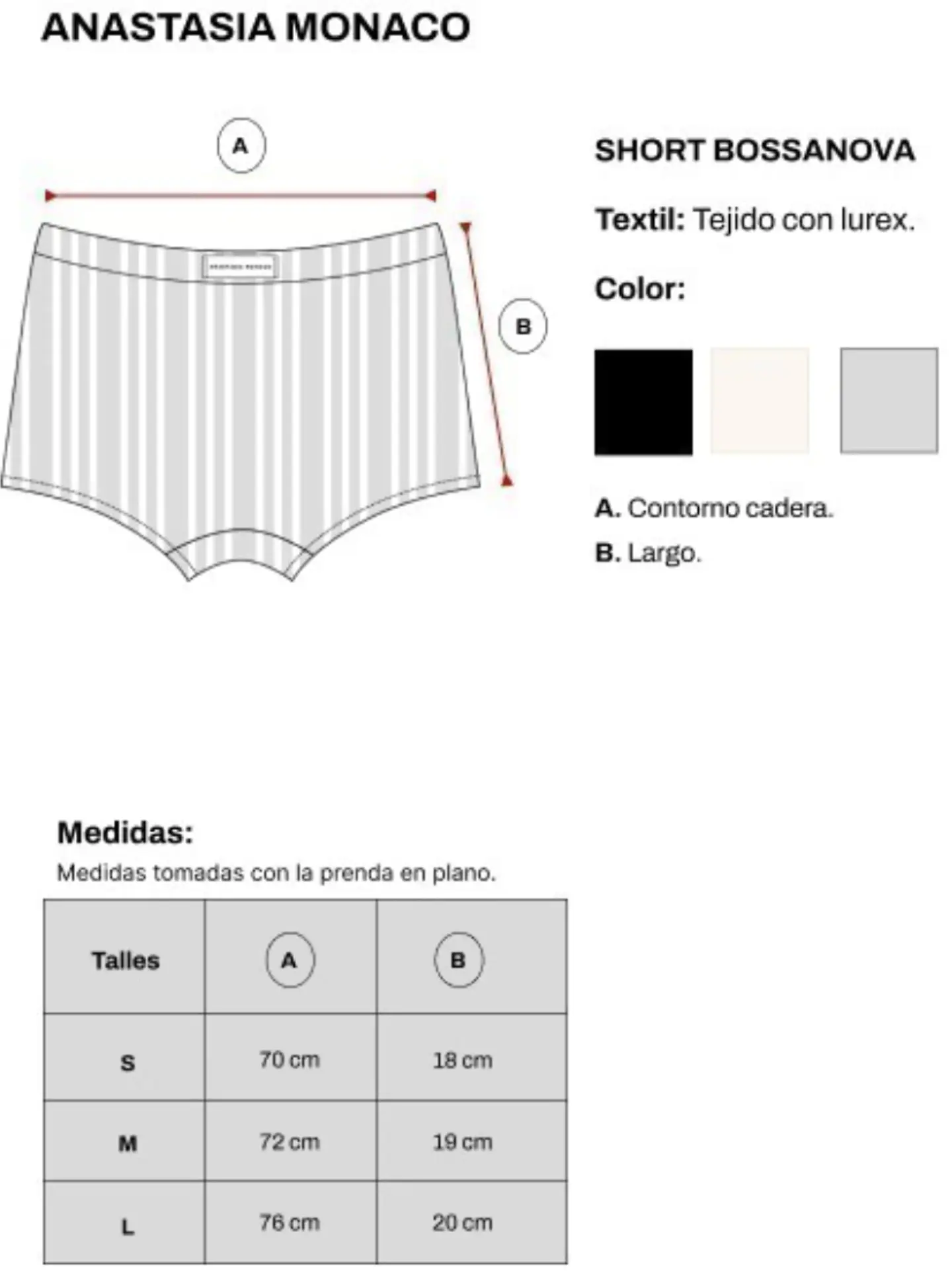 Short Bossanova Off White 3