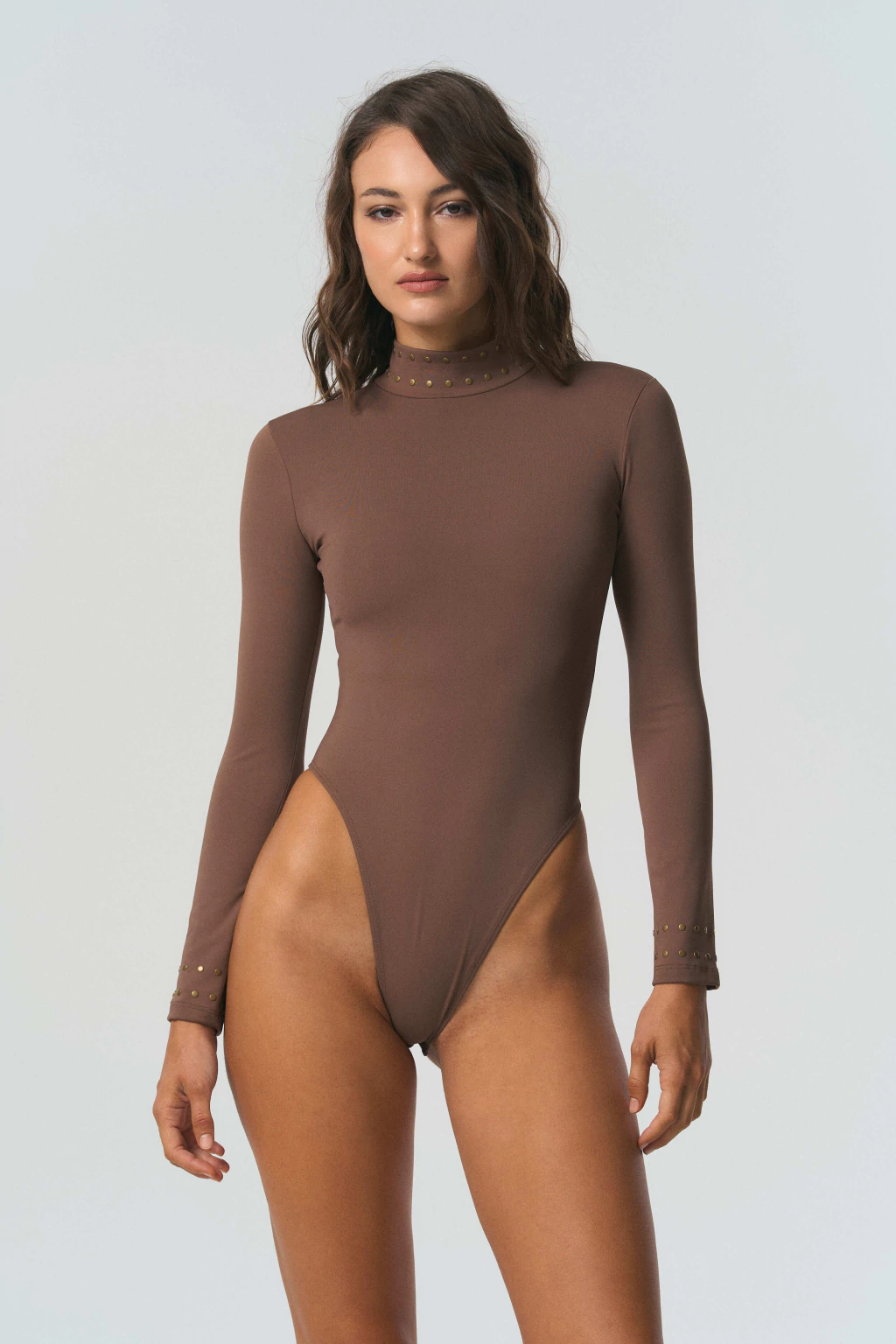 Body Neckline Beige