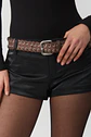 Short Croco Black - Miniatura 1