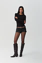 Short Croco Black - Miniatura 3