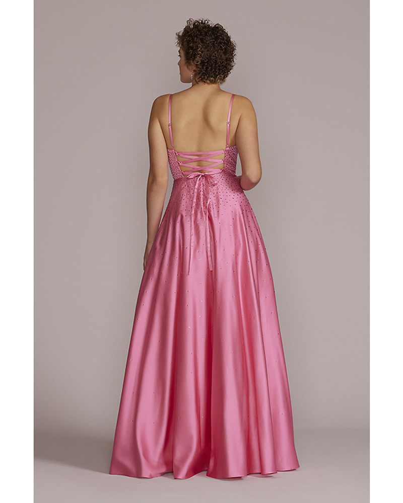 Vestido de Gala Noche para Graduación Fiesta Rosa