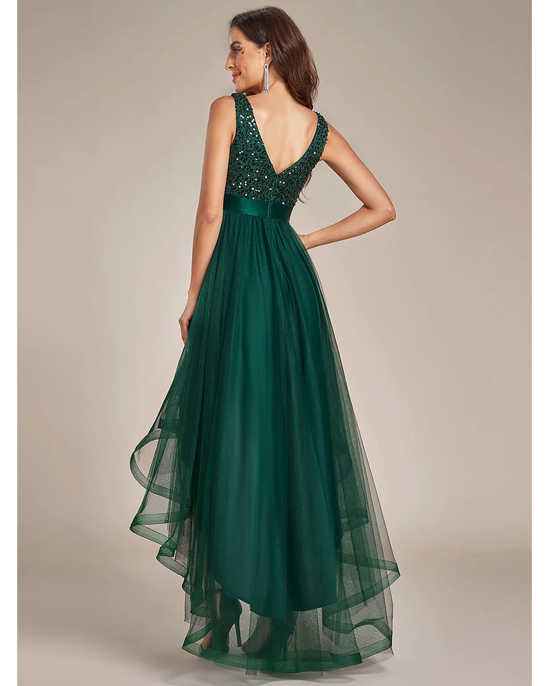 Vestido de Fiesta para Gala de Noche Graduación verde